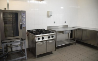 cuisine professionnelle gazinière, étuve